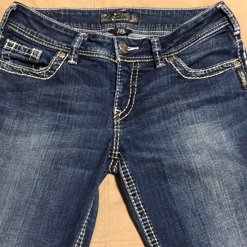 Silver Jeans Suki Capri size 29